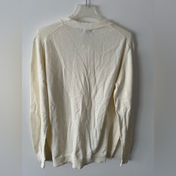 NWT-QUALFORT Mens Cardigan Sweater v5. - Picture 9 of 14